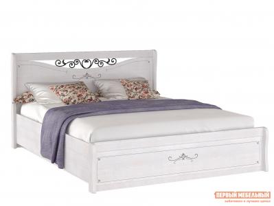 Двуспальная кровать  Афродита 01 Лиственница сибио, 140х200 см Арника. Цвет: светлое дерево