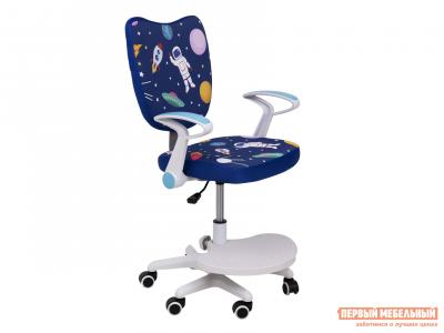 Детское компьютерное кресло  CATTY Синий космос, ткань AksHome. Цвет: синий