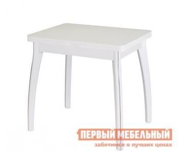 Кухонный стол  Чинзано Белый / Белое стекло Домотека. Цвет: белый