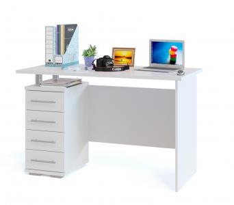 Компьютерный стол  КСТ-106.1 Белый Сокол. Цвет: белый