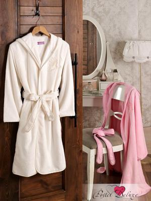 Банный халат Evie Цвет: Розовый (M-L) Virginia Secret